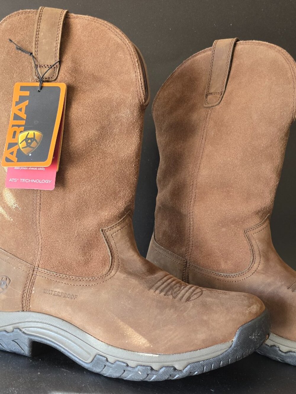 size 11 Brown Ariat Boots